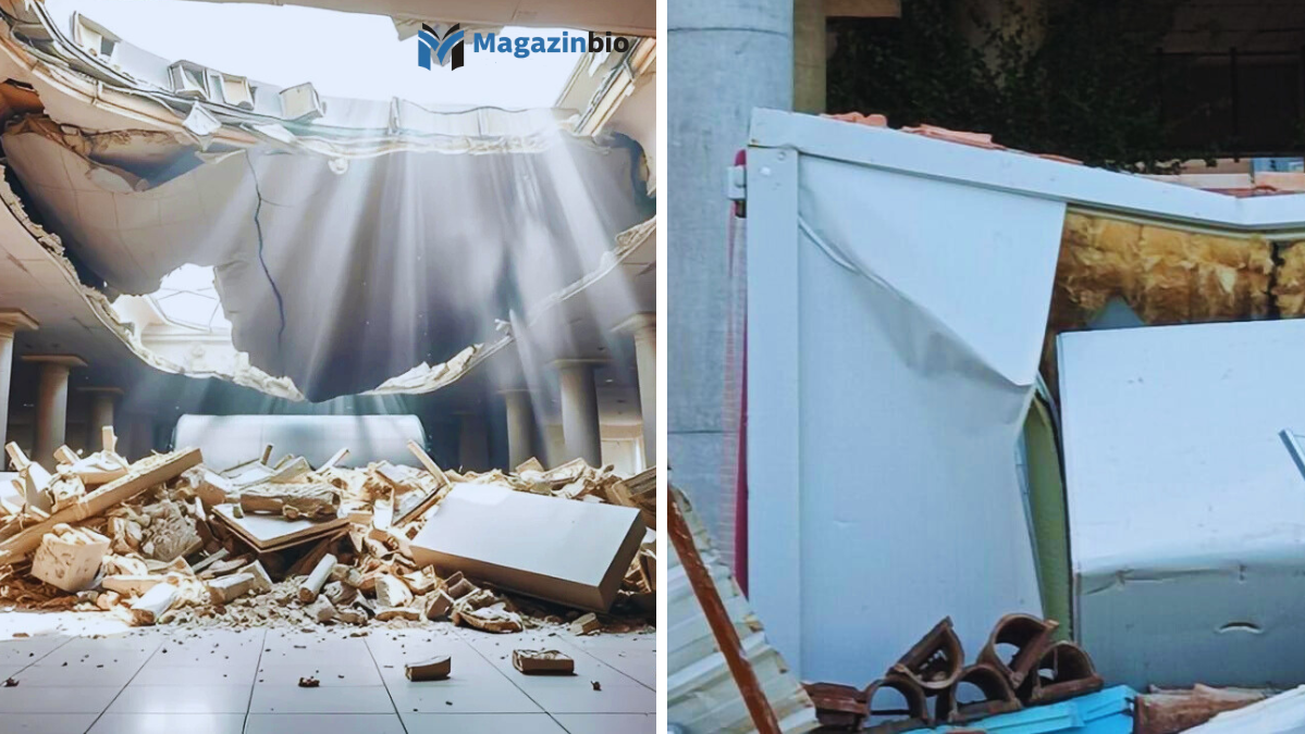 Palma Flughafen Decke Eingestürzt